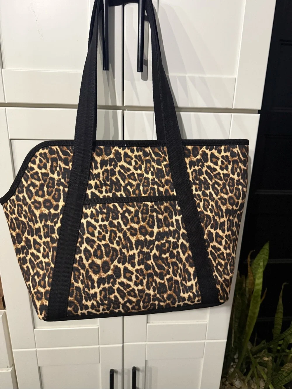 NEW Betsey Johnson TSA APPROVED Leopard Print Pet Carrier Tote up to 16 lbs